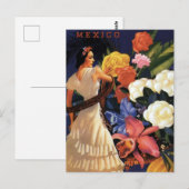 Carte postale vintage Veracruz Mexique Travel (Devant / Derrière)