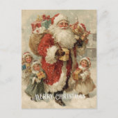 Carte Postale Vintage Victorian Christmas Postcard (Devant)