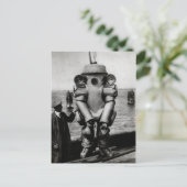 Carte Postale Vintage Victorian Plongée (Debout devant)