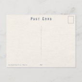 Carte Postale Vintage Victorian Spring Postcard (Dos)