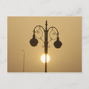 Carte Postale Vintage Victorian Sunset lampadaire.png