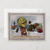 Carte Postale Vintage Victorien Odd (Devant / Derrière)