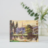 Carte postale vintage Vienna Park (Debout devant)