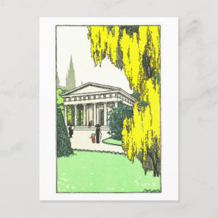 Carte postale vintage Vienna Theseus Temple