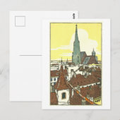 Carte postale vintage Vienne Stefanskirche (Devant / Derrière)