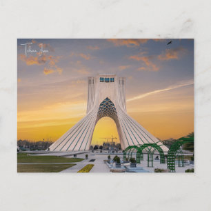 Carte Postale Vintage ville de voyage Téhéran, Iran vacances rét