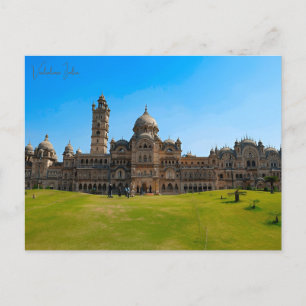 Carte Postale Vintage ville de voyage Vadodara Inde vacances rét