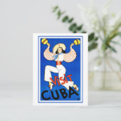 Carte Postale Vintage - Visiter Cuba (Debout devant)