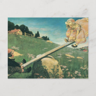 Carte Postale Vintage Voir Saw Margery Daw, Jessie Willcox Smith