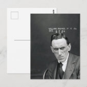 Carte Postale Vintage Voleur criminel coups de bâton (Devant / Derrière)