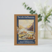 Carte Postale Vintage voyage (Debout devant)