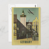 Carte postale Vintage voyage ALLEMAGNE (Devant / Derrière)