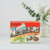 Carte postale Vintage voyage Arkansas (Debout devant)