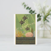 Carte postale Vintage voyage Australie Queensland (Debout devant)