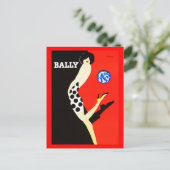 Carte postale Vintage voyage-Bally (Debout devant)