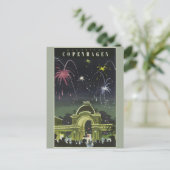 Carte Postale Vintage voyage Copenhague Allemagne (Debout devant)