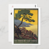 Carte Postale Vintage voyage Corse - (Devant / Derrière)