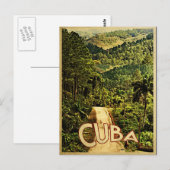 Carte Postale Vintage voyage Cuba (Devant / Derrière)