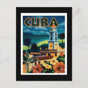 Carte postale Vintage voyage-Cuba