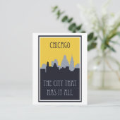Carte postale Vintage voyage de Chicago (Debout devant)