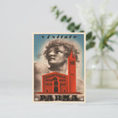 Carte postale Vintage voyage de Parme, Italie (Debout devant)