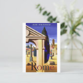 Carte Postale Vintage voyage de Rome (Debout devant)
