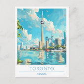 Carte Postale Vintage voyage de Toronto Canada (Devant)