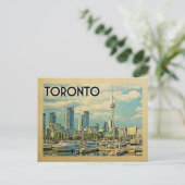 Carte Postale Vintage voyage de Toronto Canada (Debout devant)