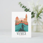 Carte Postale Vintage voyage de Venise (Debout devant)