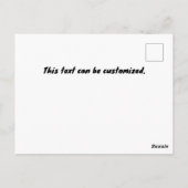 Carte Postale Vintage voyage de Zanzibar Tansania (Dos)