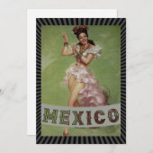 Carte postale Vintage voyage du Mexique (Devant / Derrière)