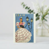 Carte postale Vintage voyage ESPAGNE (Debout devant)