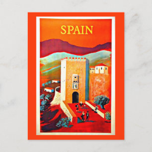 Carte postale Vintage voyage-Espagne 2