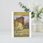 Carte postale Vintage voyage ferroviaire d'Irlande (Debout devant)