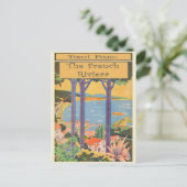 Carte Postale Vintage voyage France Côte d'Azur (Debout devant)