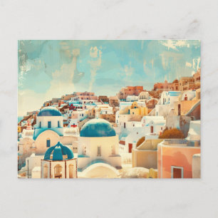 Carte Postale Vintage voyage grec