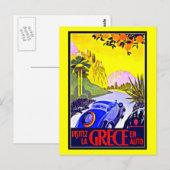 Carte postale Vintage voyage-Grèce (Devant / Derrière)
