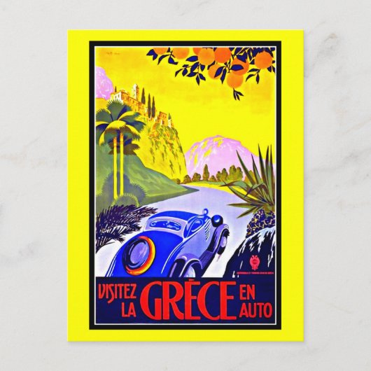 Carte postale Vintage voyage-Grèce (Devant)