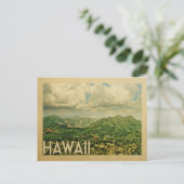 Carte postale Vintage voyage Hawaii (Debout devant)