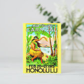 Carte postale Vintage voyage-Honolulu (Debout devant)