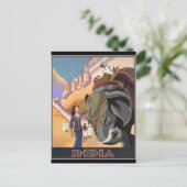 Carte postale Vintage voyage-Inde (Debout devant)