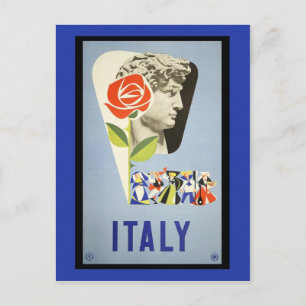 Carte Postale Vintage voyage - ITALIE