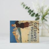 Carte postale Vintage voyage italienne (Debout devant)