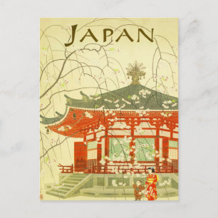 Carte postale Vintage voyage - JAPON