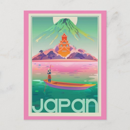 Carte Postale Vintage voyage JAPON (Devant)