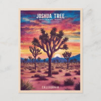 Vintage voyage Joshua Tree National Park Retro