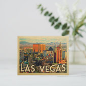 Carte postale Vintage voyage Las Vegas (Debout devant)