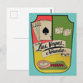 Carte postale Vintage voyage Las Vegas, Nevada (Devant / Derrière)