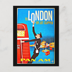 Carte postale Vintage voyage-Londres
