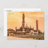 Carte Postale Vintage Voyage Lucknow India Rétro Vacances (Devant / Derrière)